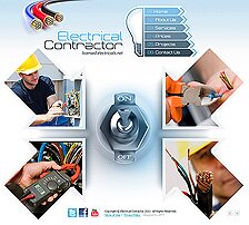 Electrical contractor, best flash templates, id 300802279